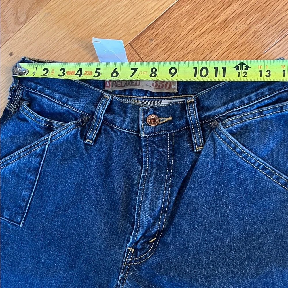 Levi's workwear Dark Blue Relaxed Fit Jeans 550 30”waist